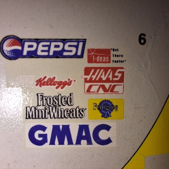 24 Nascar Model Car Decals Race Jeff Gordon Sponsor Vintage 1996 Dupont - Picture 4 of 7